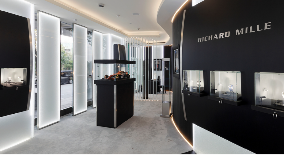 Richard Mille luxury watch boutique